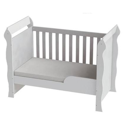 Imagem de Berço Americano Mirelle com Colchão Gazin e Guarda Roupa Ternura Baby 4 Portas Branco Flex - Incorplac