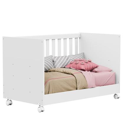 Imagem de Berço Americano Multifuncional 3x1 Bebê Mini Cama Quarto Bebê Nenê Nenem Criança Menino Menina Chiqueirinho Crianças Madeira Grande proteção