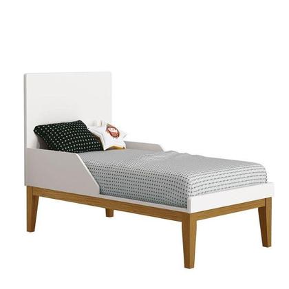 Imagem de Berço Americano New Classic Branco Com Pés Madeira  Reller