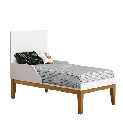 Imagem de Berço Americano New Classic Branco com Pés Madeira  Reller