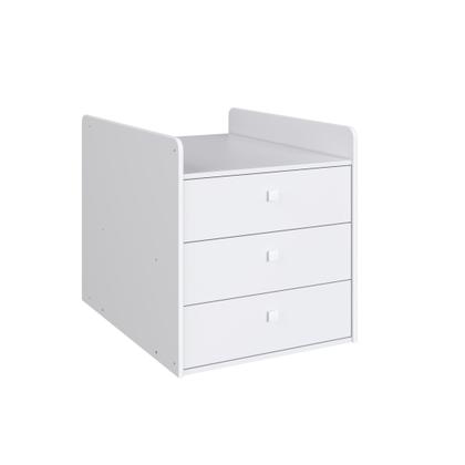 Imagem de Berço Cama Multifuncional com Cama Auxiliar 3 Gavetas