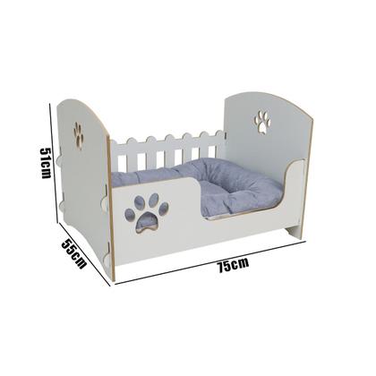 Imagem de Berço cama pet de luxo para cachorro cães - Médio