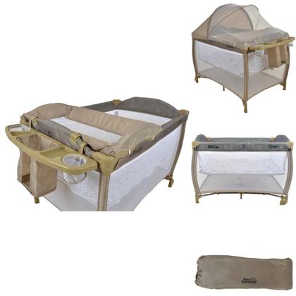 Imagem de Berço Cercado Desmontavel Burigotto New Aconchego Beige