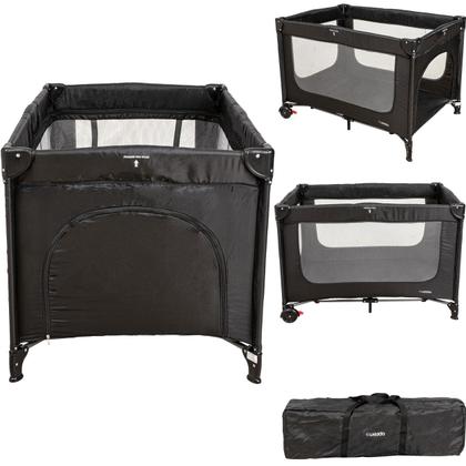 Imagem de Berço Cercado Desmontavel Portatil Kiddo Dreams Preto 20kg