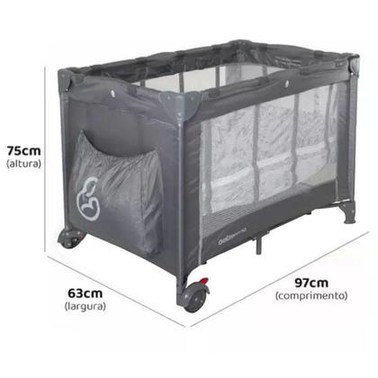 Imagem de Berço / Cercado Infantil Galzerano Triton 2085GR Portátil Capacidade  Até 18kg 