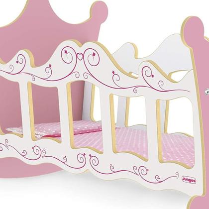 Imagem de Berço De Boneca Princesas Rosa 416 - Junges