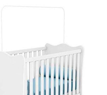 Imagem de Berço Doce Sonho Quarto Infantil Bebê Branco / Branco