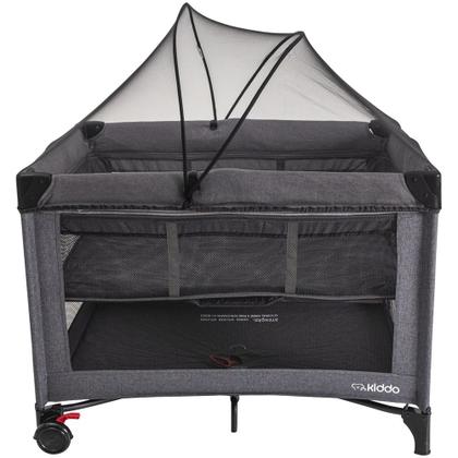 Imagem de Berço e Cercado Fast Kiddo Portátil e Automático - Grafite