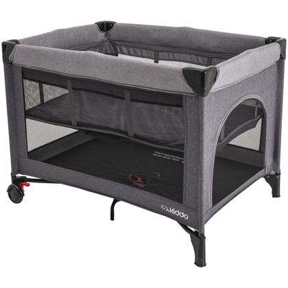 Imagem de Berço e Cercado Fast Kiddo Portátil e Automático - Grafite