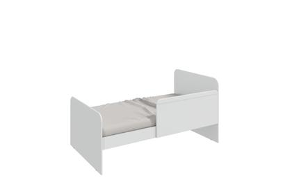 Imagem de Berço e Cômoda Infantil Moveis Peroba Junior MDF Branco