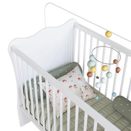 Imagem de Berço Infantil em Mdp 91,5x133,5cm Plasbaby Branco