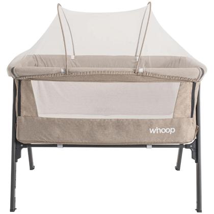 Imagem de Berço Lado A Lado Lazy Kiddo Fixa Na Cama Dos Pais Até 9kg Cor Capuccino