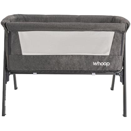 Imagem de Berço Lado A Lado Lazy Kiddo Fixa Na Cama Dos Pais Até 9kg Cor Grafite