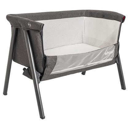Imagem de Berço Lado a Lado Lazy Kiddo Whoop Grafite 8203AGR