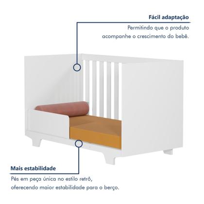 Imagem de Berço Mini Cama 100% MDF Life