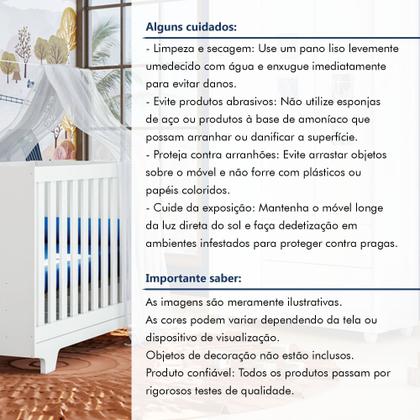 Imagem de Berço Mini Cama 100% MDF Life