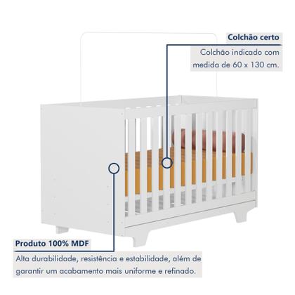 Imagem de Berço Mini Cama 100% MDF Life