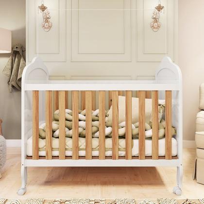 Imagem de Berço Mini Cama 3 em 1 100% Mdf Maya Espresso Móveis