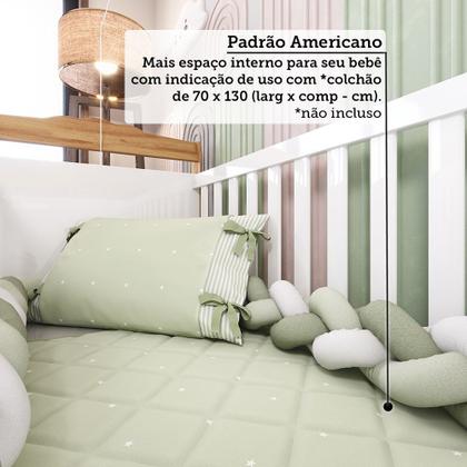 Imagem de Berço Mini Cama 3 em 1 Americano 100% Mdf Cocada
