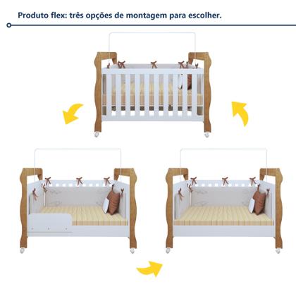 Imagem de Berço Mini Cama 3 em 1 Soninho 100% MDF