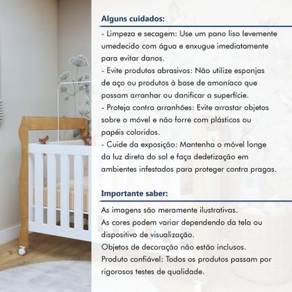 Imagem de Berço Mini Cama 3 em 1 Soninho 100% MDF