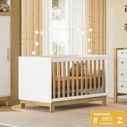 Imagem de Berço Mini Cama 4315 Encanto Slim Suporte para Mosquiteiro