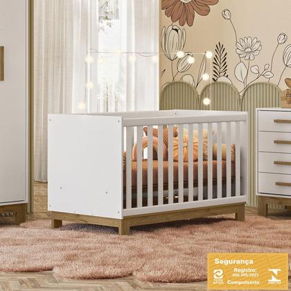 Imagem de Berço Mini Cama 4315 Encanto Slim Suporte para Mosquiteiro