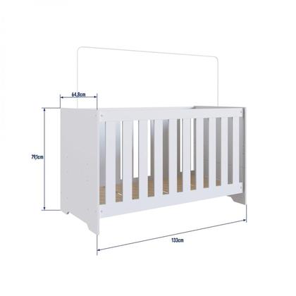 Imagem de Berço Mini Cama Aconchego 3 em 1 - Branco