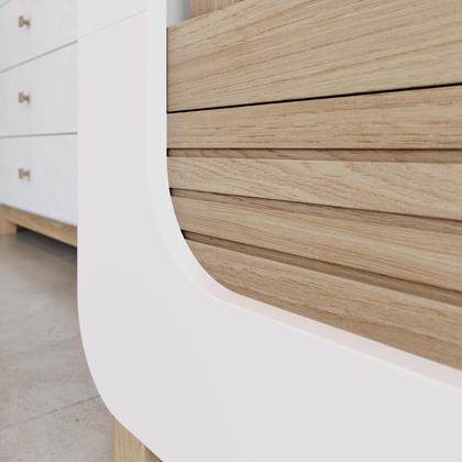 Imagem de Berço Mini Cama Aconchego Branco/Jequitibá - Henn