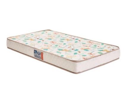 Imagem de Berço Mini Cama Americano, Colchão, Cômoda 4 Gav. Branco