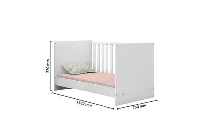 Imagem de Berço Mini Cama Americano Lua Encantada Branco