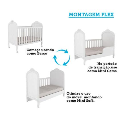 Imagem de Berço Mini Cama Elô Móveis Peroba
