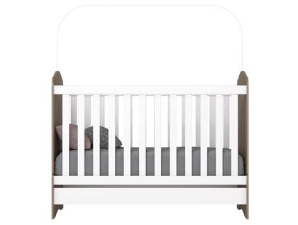 Imagem de Berço/Mini Cama Grade Fixa 2 Níveis de Altura Henn