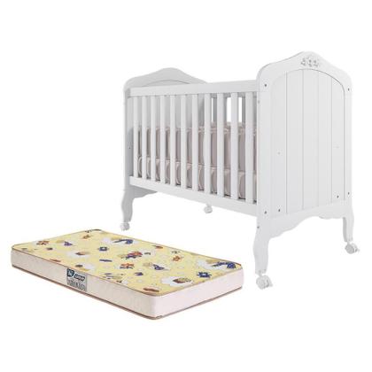 Imagem de Berço Mini Cama Harmonia com Colchão Supreme - Permóbili Baby