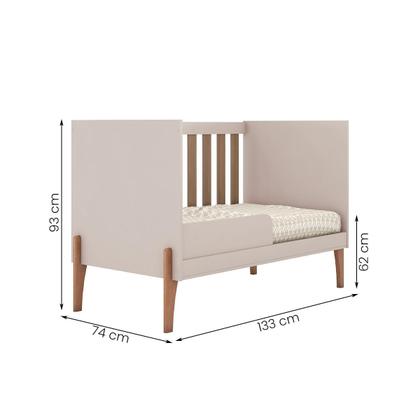 Imagem de Berço Mini Cama Iris com Suporte Para Mosqueteiro