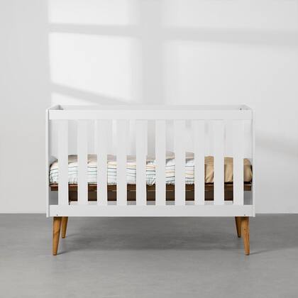 Imagem de Berço Mini Cama Isis  Branco Fosco