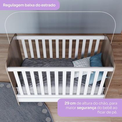 Imagem de Berço Mini Cama Lápis de Cor Espresso Móveis