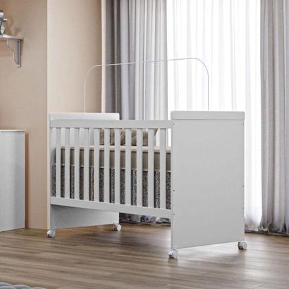 Imagem de Berço Mini Cama Lívia Branco Brilho - Canaã