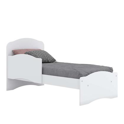 Berço Minicama Bala de Menta Branco - Henn Imagem de Berço Minicama Bala de Menta Branco