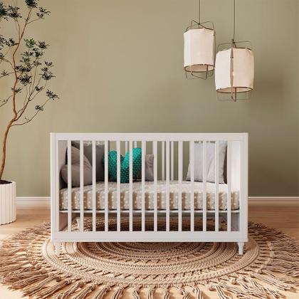 Berço Minicama com Tela Fofura Branco - Modern Imagem de Berço Minicama com Tela Fofura Branco