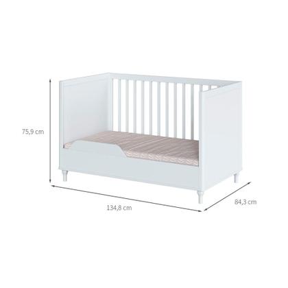 Berço Minicama Fofura Branco - Modern Imagem de Berço Minicama Fofura Branco