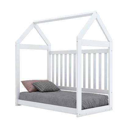 Berço Minicama Montessoriano Americano Branco - Henn Imagem de Berço Minicama Montessoriano Americano Branco