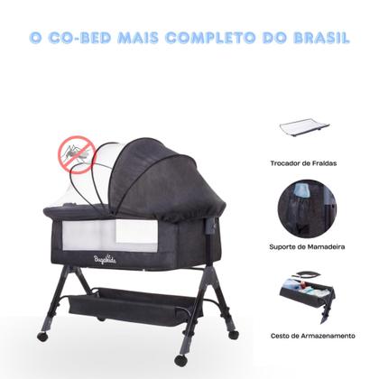 Imagem de Berço Moises 12 em 1 Estrela Buga Kids Portátil Acopla Cama