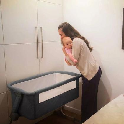 Imagem de Berço Moises Co Bed Dican 3 em 1 Cinza