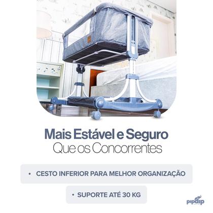 Imagem de Berço Moises Portatil Co Bed Acoplavel a Cama com Função Balanço e Mosquiteiro Infantil Pipdip