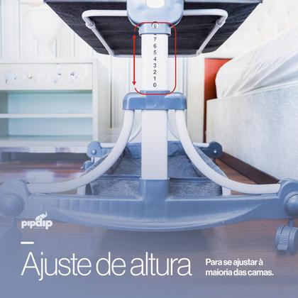 Imagem de Berço Moises Portatil Com Função Balanço e Mosquiteiro Infantil Pipdip