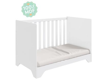 Imagem de Berço Moveis Peroba Popy Retro 3x1 MDF Americano