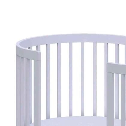 Berço Multifuncional com Colchão Wave Branco - Divicar Imagem de Berço Multifuncional com Colchão Wave Branco