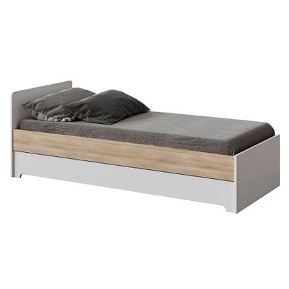 Imagem de Berço Multifuncional Sol e Mar Branco e Carvalho Treviso