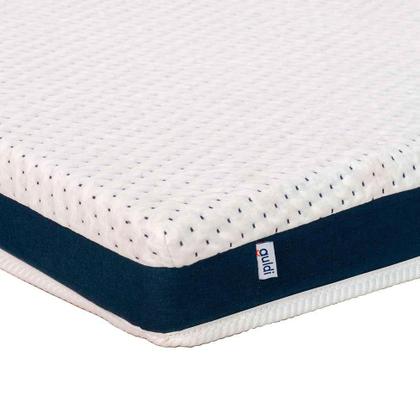 Imagem de Berço Multifuncional Sol e Mar com Colchão Guldi Baby D20 (10x70x130) Branco e Carvalho Treviso